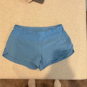 Lululemon Athletica Blue Speed Ups 2.5”
